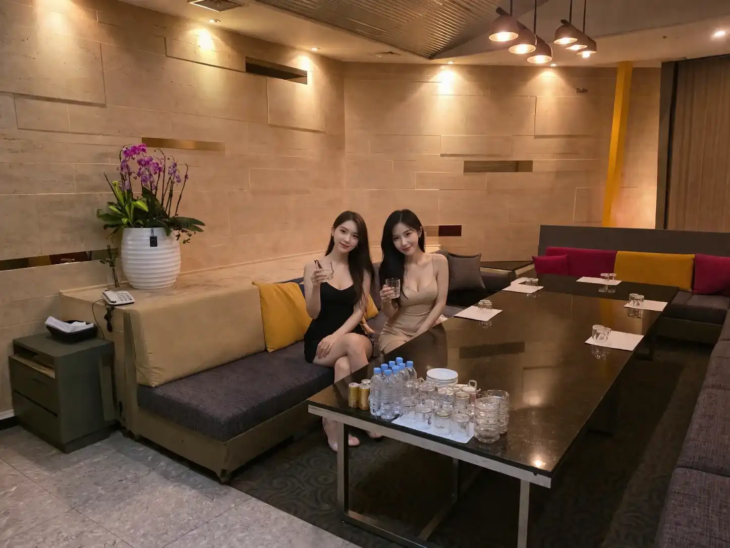 텐카페 업소 내부 전경 4